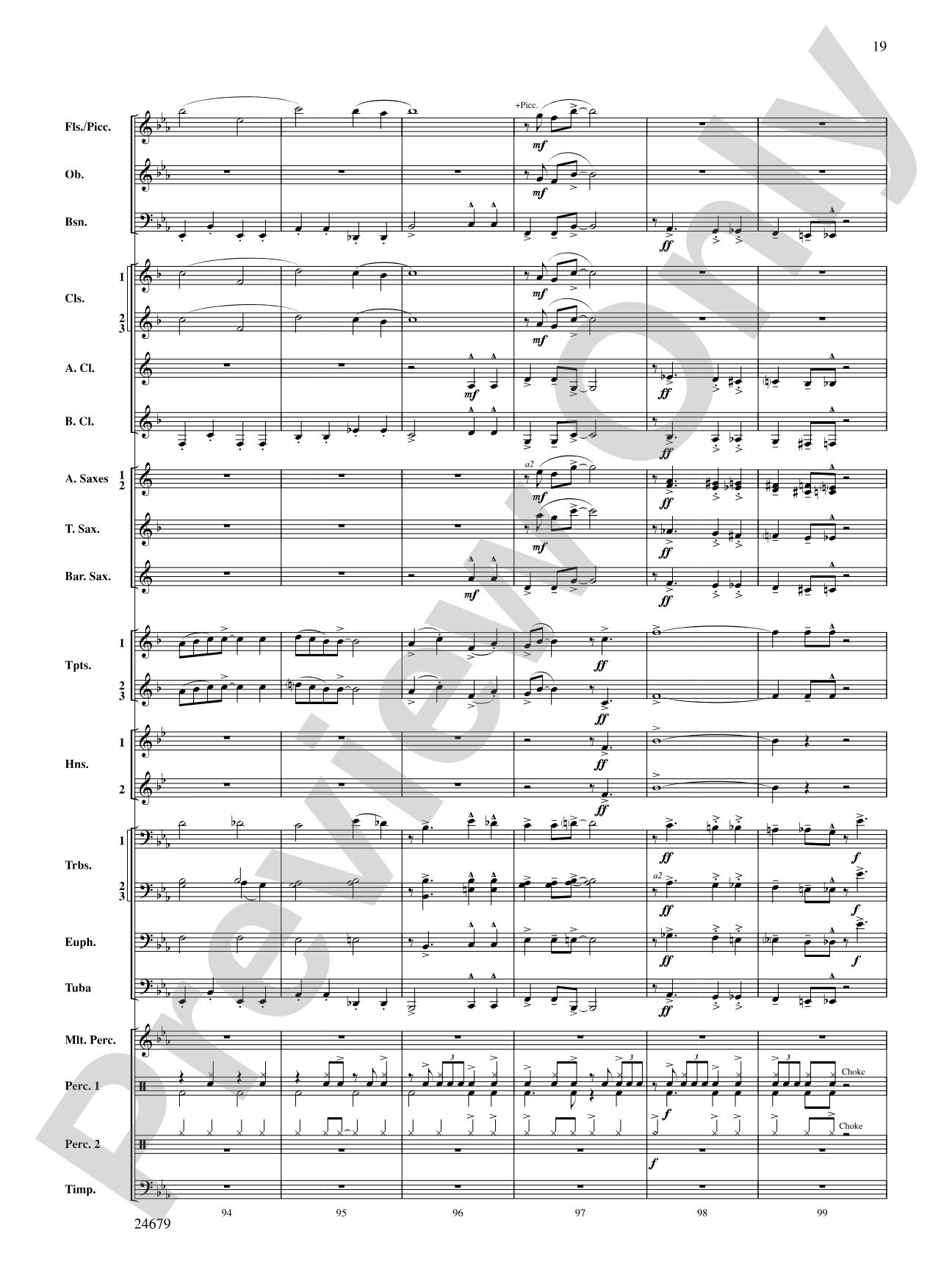 A Most Wonderful Christmas: Concert Band Conductor Score & Parts