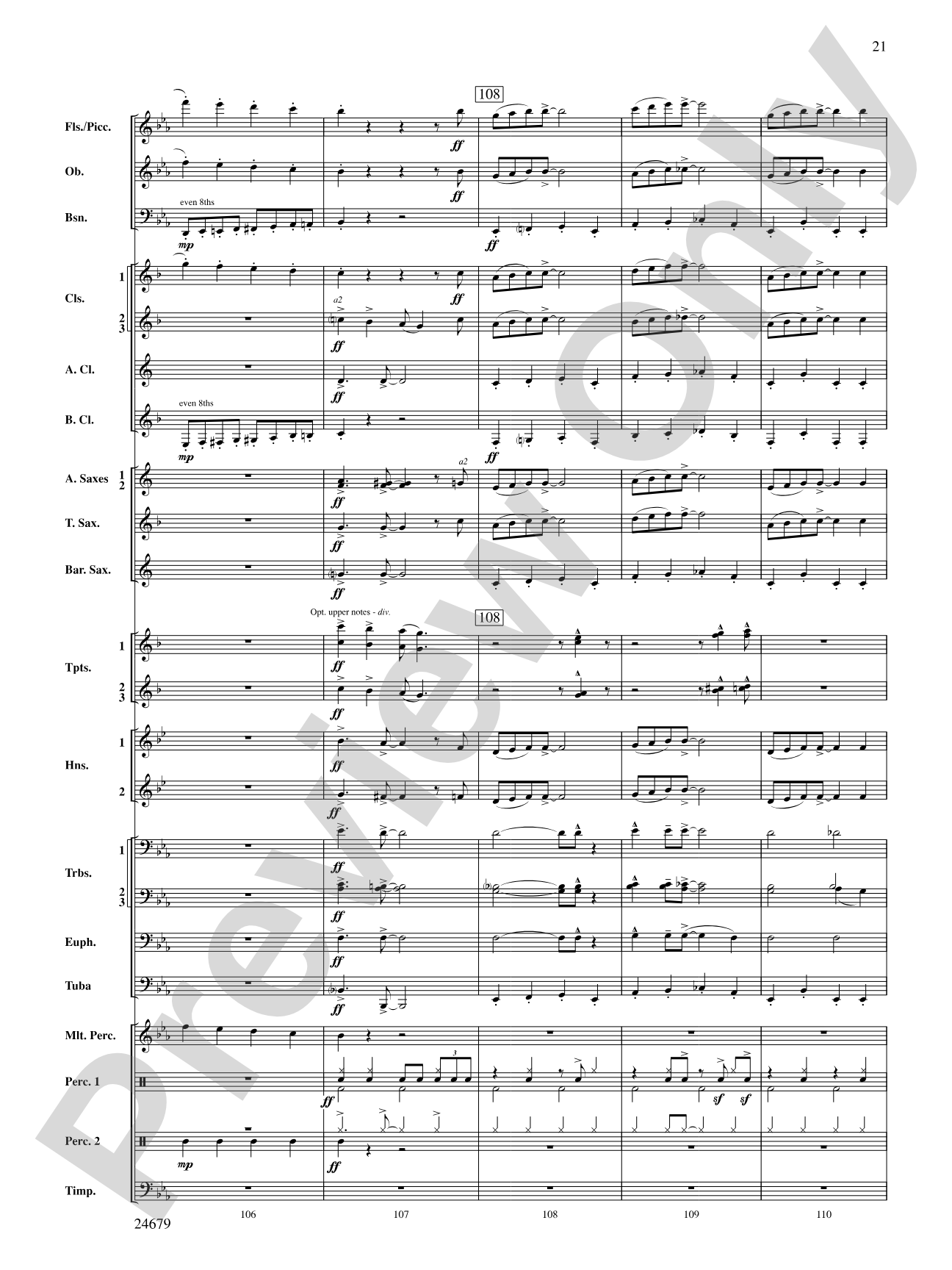 A Most Wonderful Christmas: Concert Band Conductor Score & Parts