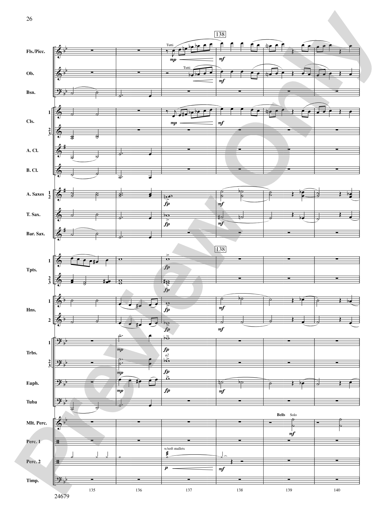 A Most Wonderful Christmas: Concert Band Conductor Score & Parts