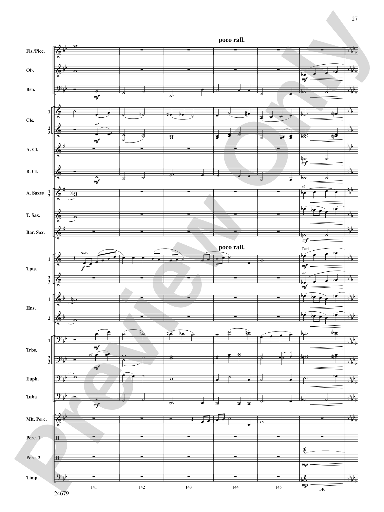 A Most Wonderful Christmas: Concert Band Conductor Score & Parts