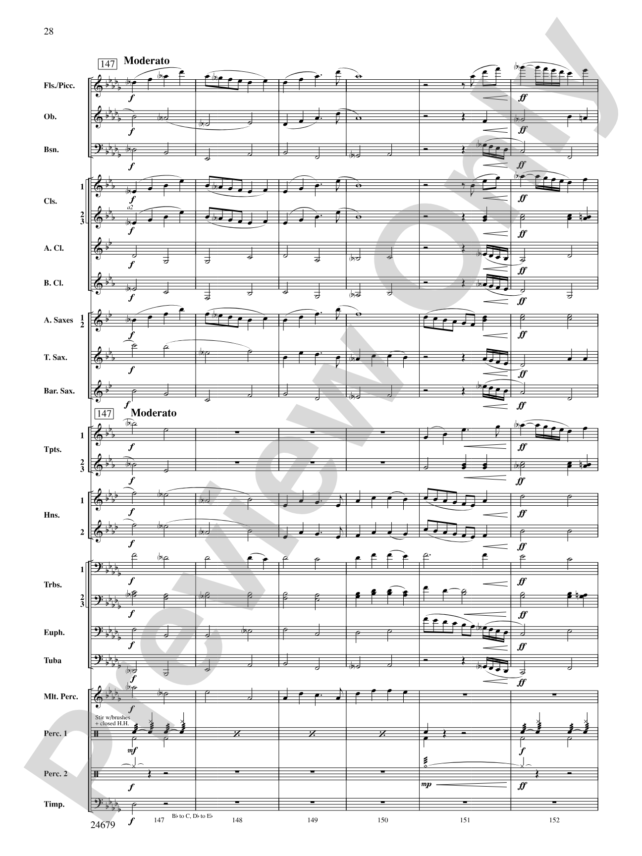 A Most Wonderful Christmas: Concert Band Conductor Score & Parts