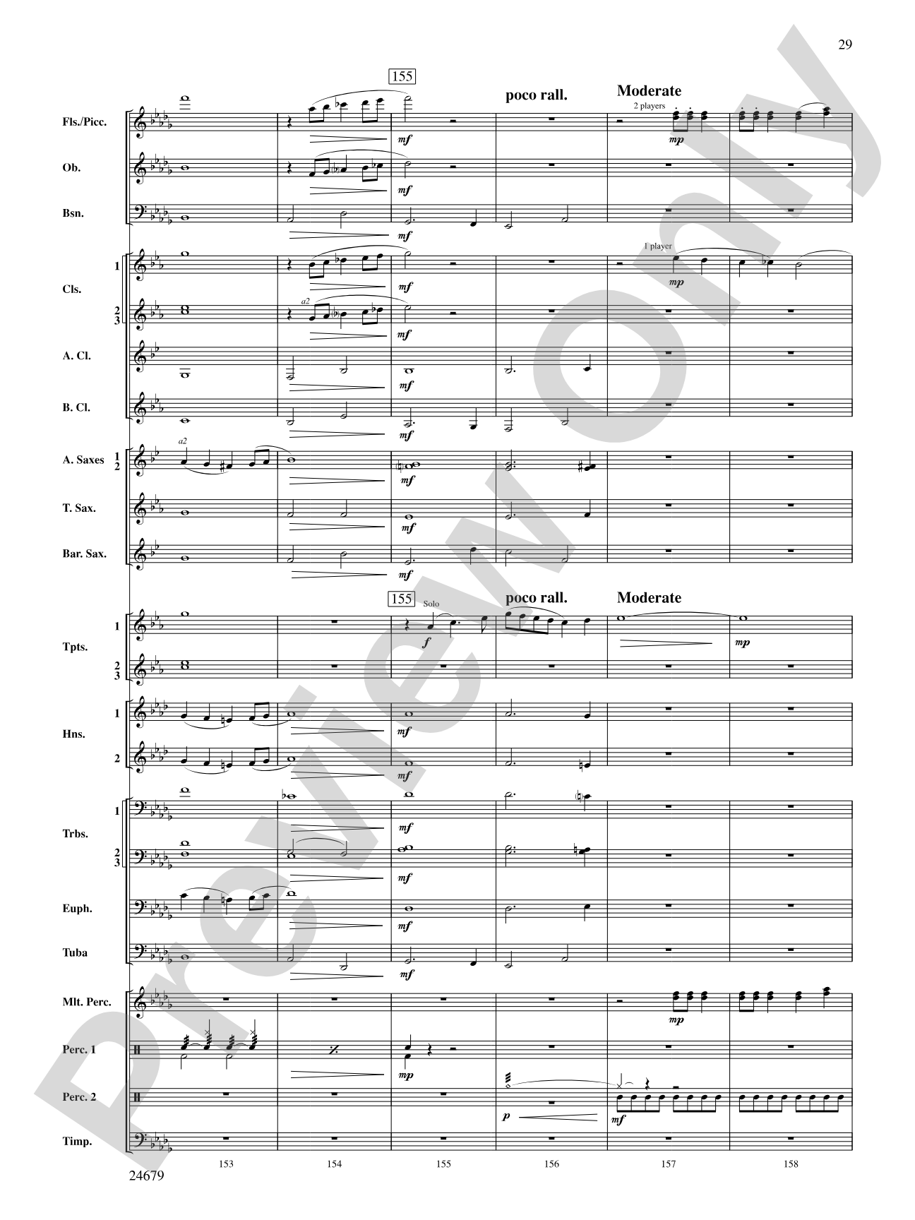 A Most Wonderful Christmas: Concert Band Conductor Score & Parts