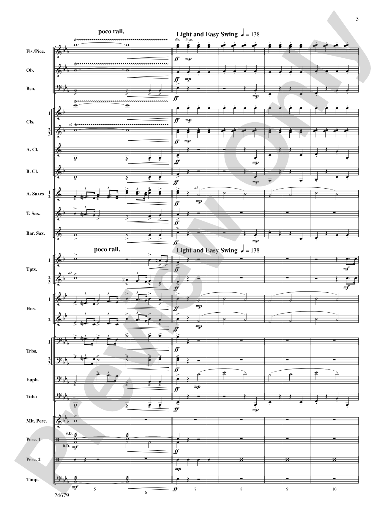 A Most Wonderful Christmas: Concert Band Conductor Score & Parts