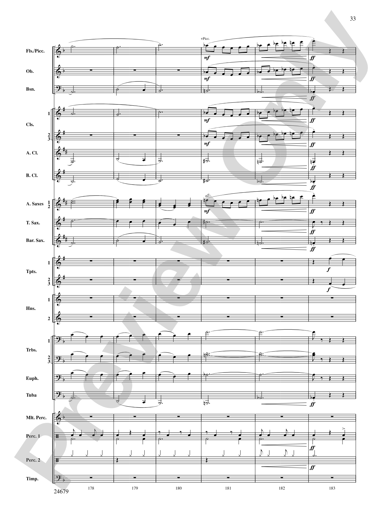 A Most Wonderful Christmas: Concert Band Conductor Score & Parts