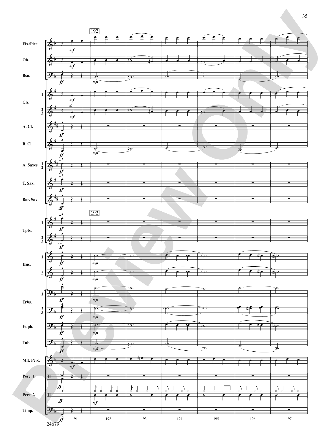 A Most Wonderful Christmas: Concert Band Conductor Score & Parts