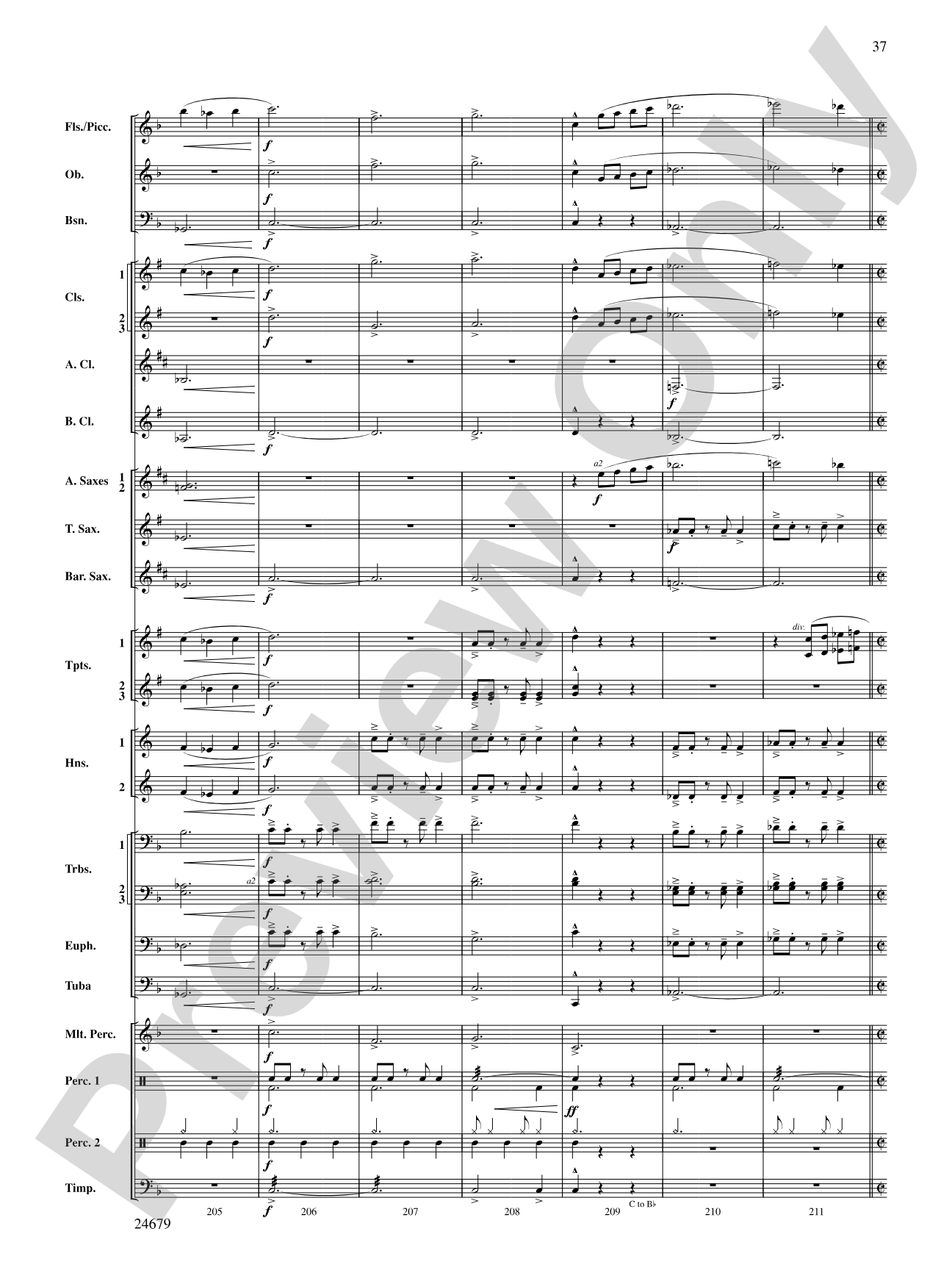 A Most Wonderful Christmas: Concert Band Conductor Score & Parts