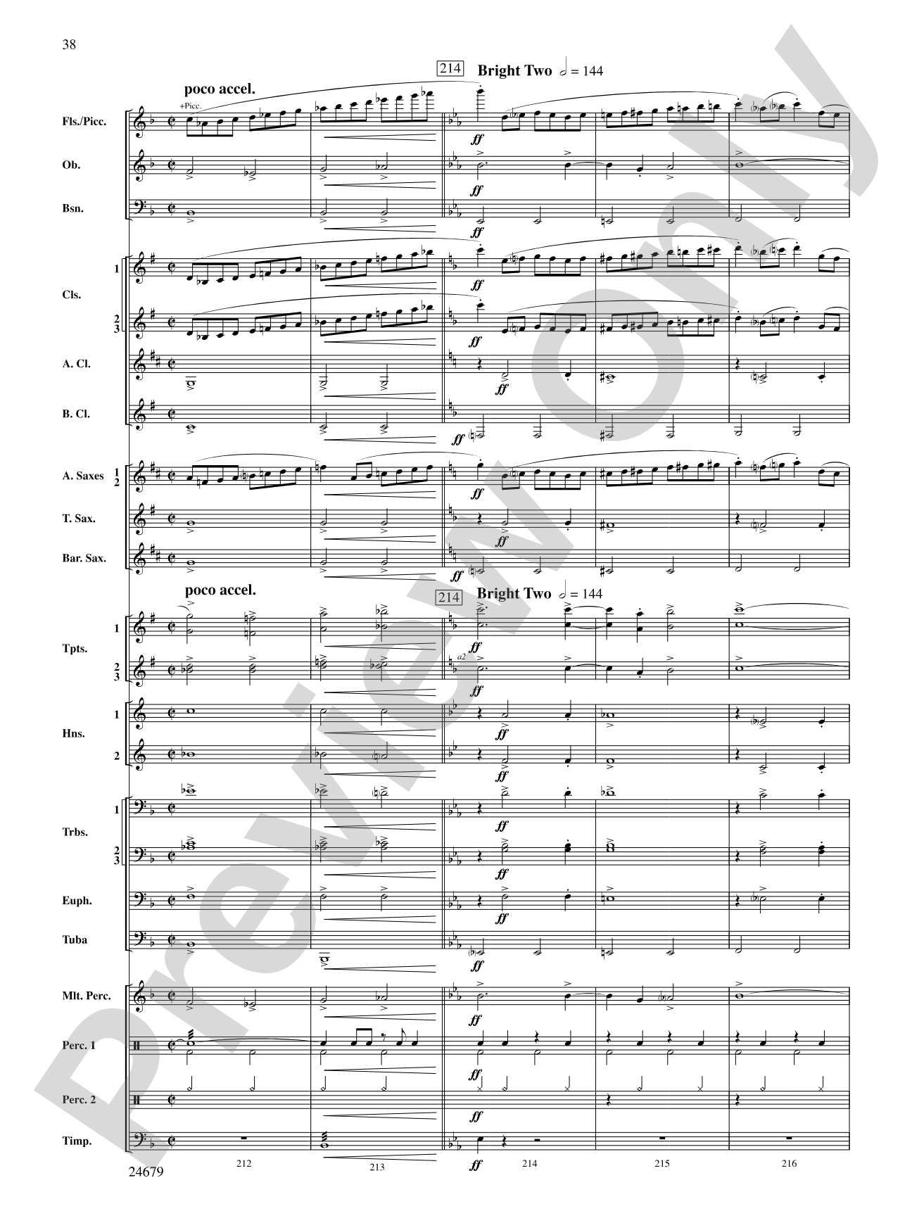A Most Wonderful Christmas: Concert Band Conductor Score & Parts