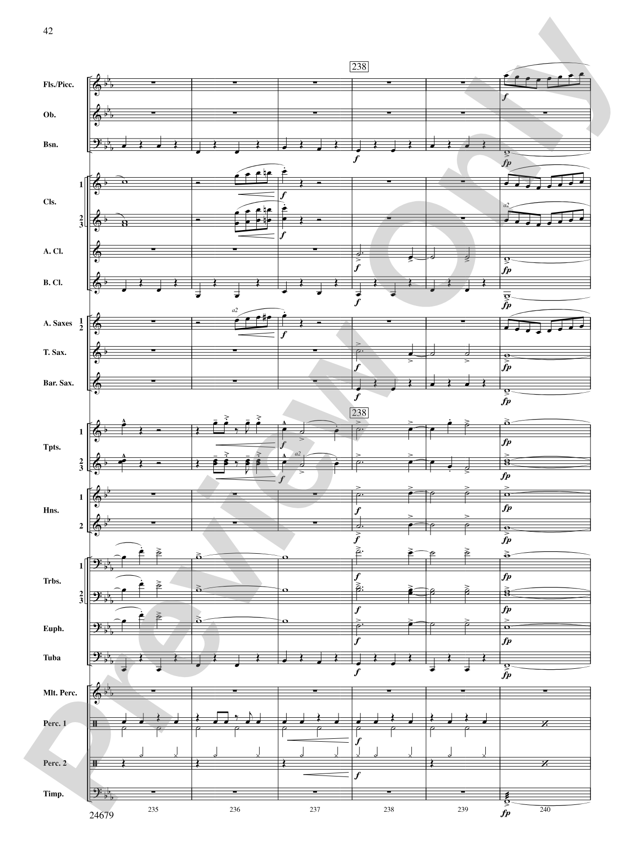 A Most Wonderful Christmas: Concert Band Conductor Score & Parts