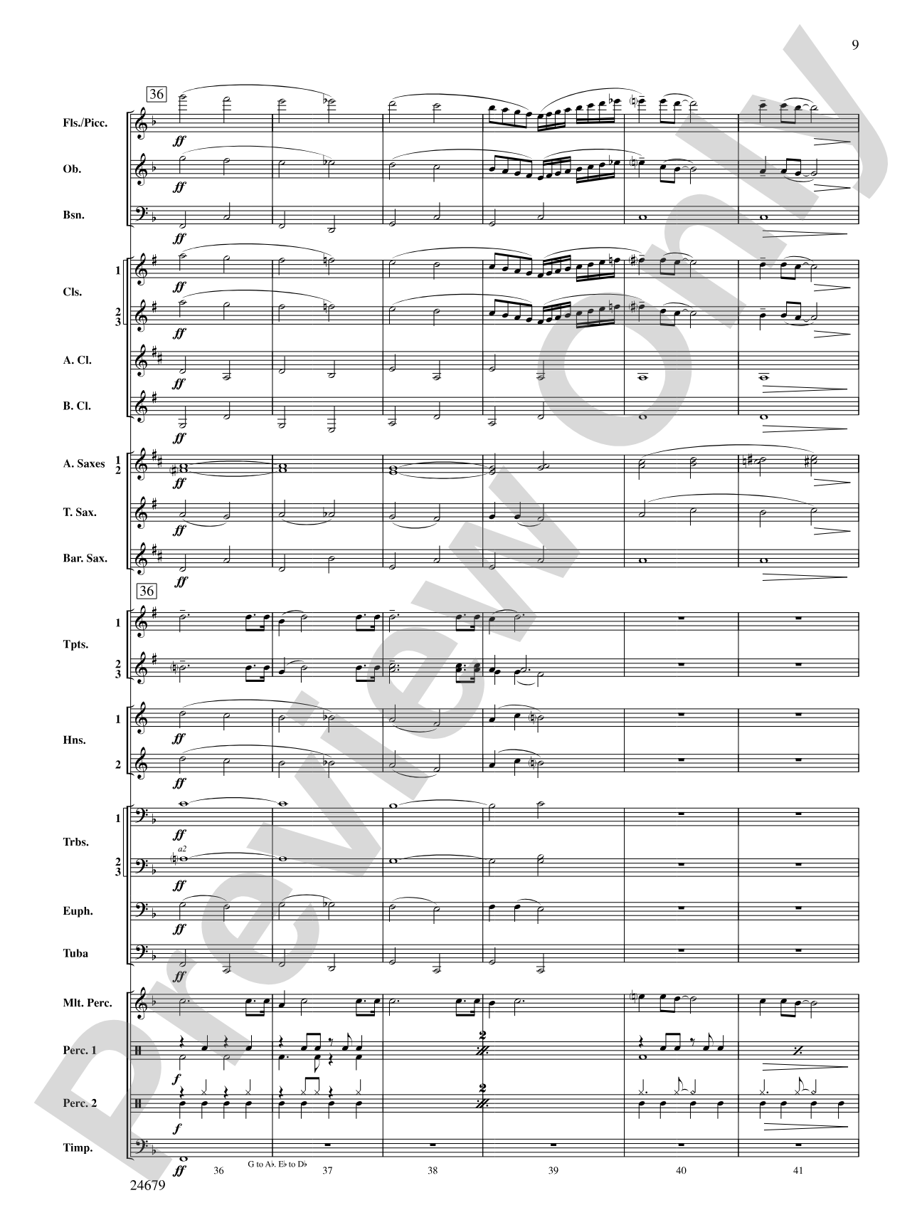 A Most Wonderful Christmas: Concert Band Conductor Score & Parts