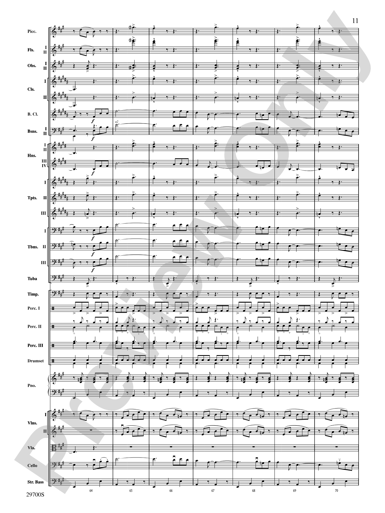 La Suerte de los Tontos (Fortune of Fools): Full Orchestra Conductor Score & Parts