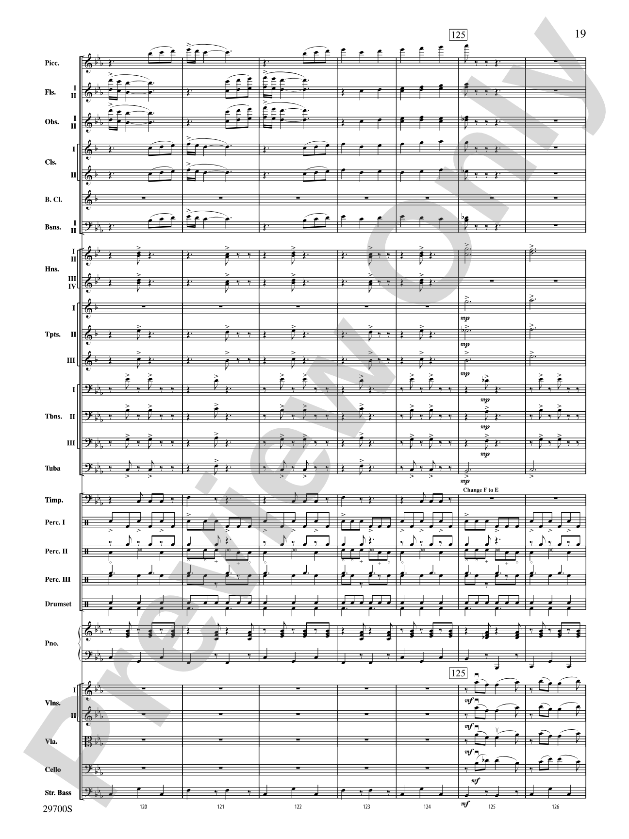 La Suerte de los Tontos (Fortune of Fools): Full Orchestra Conductor Score & Parts