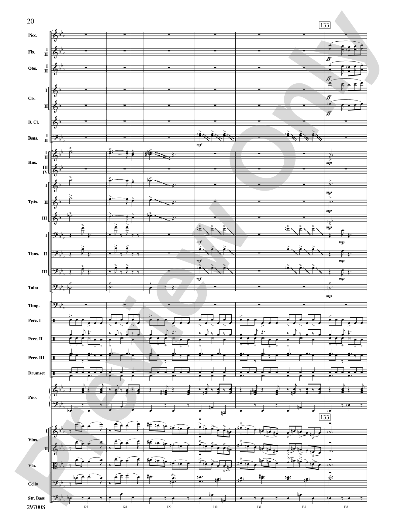 La Suerte de los Tontos (Fortune of Fools): Full Orchestra Conductor Score & Parts
