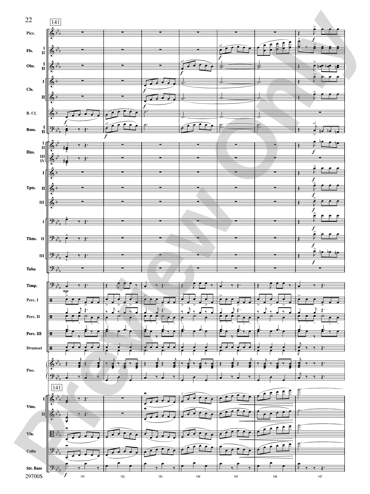 La Suerte de los Tontos (Fortune of Fools): Full Orchestra Conductor Score & Parts
