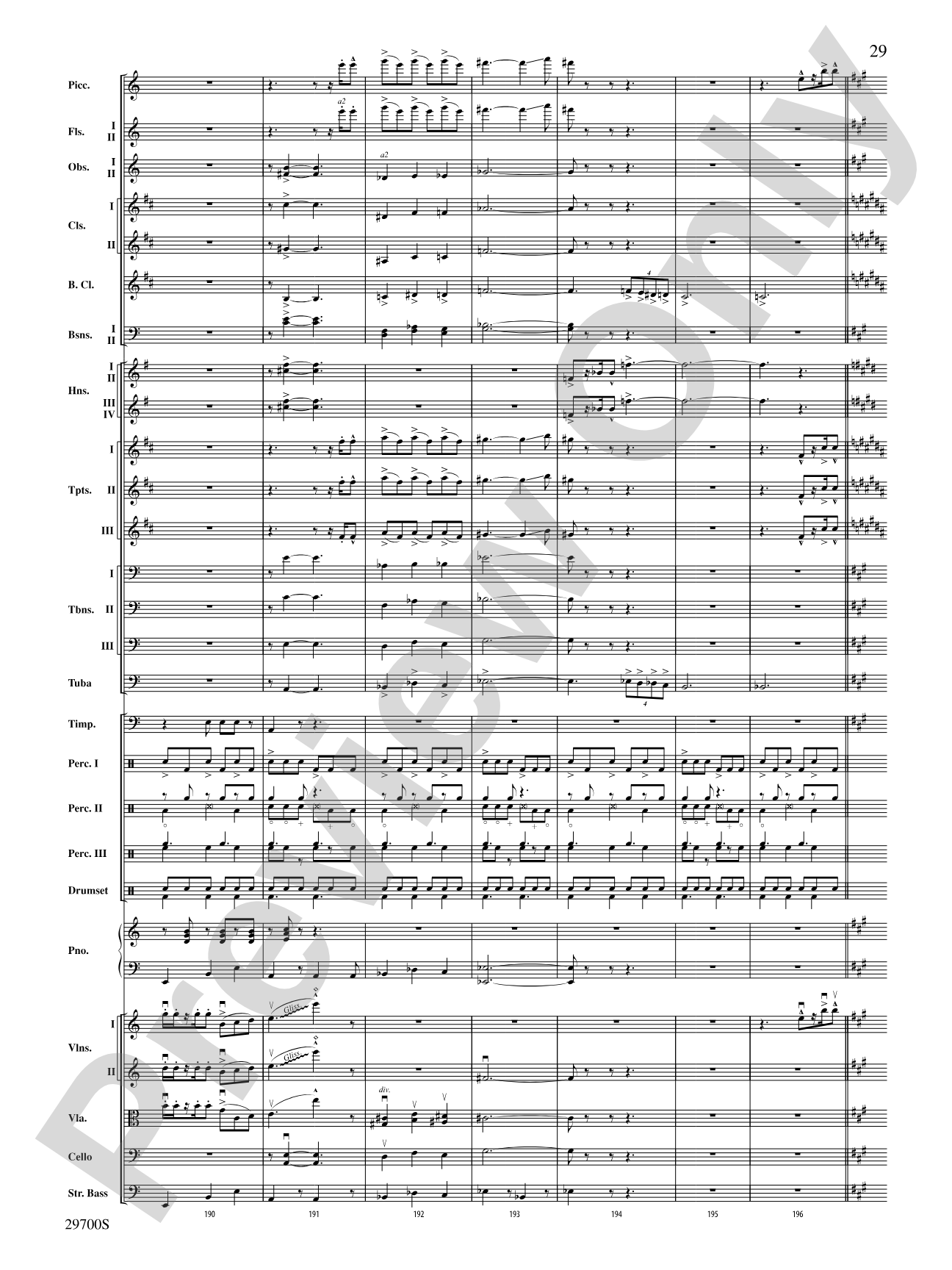 La Suerte de los Tontos (Fortune of Fools): Full Orchestra Conductor Score & Parts