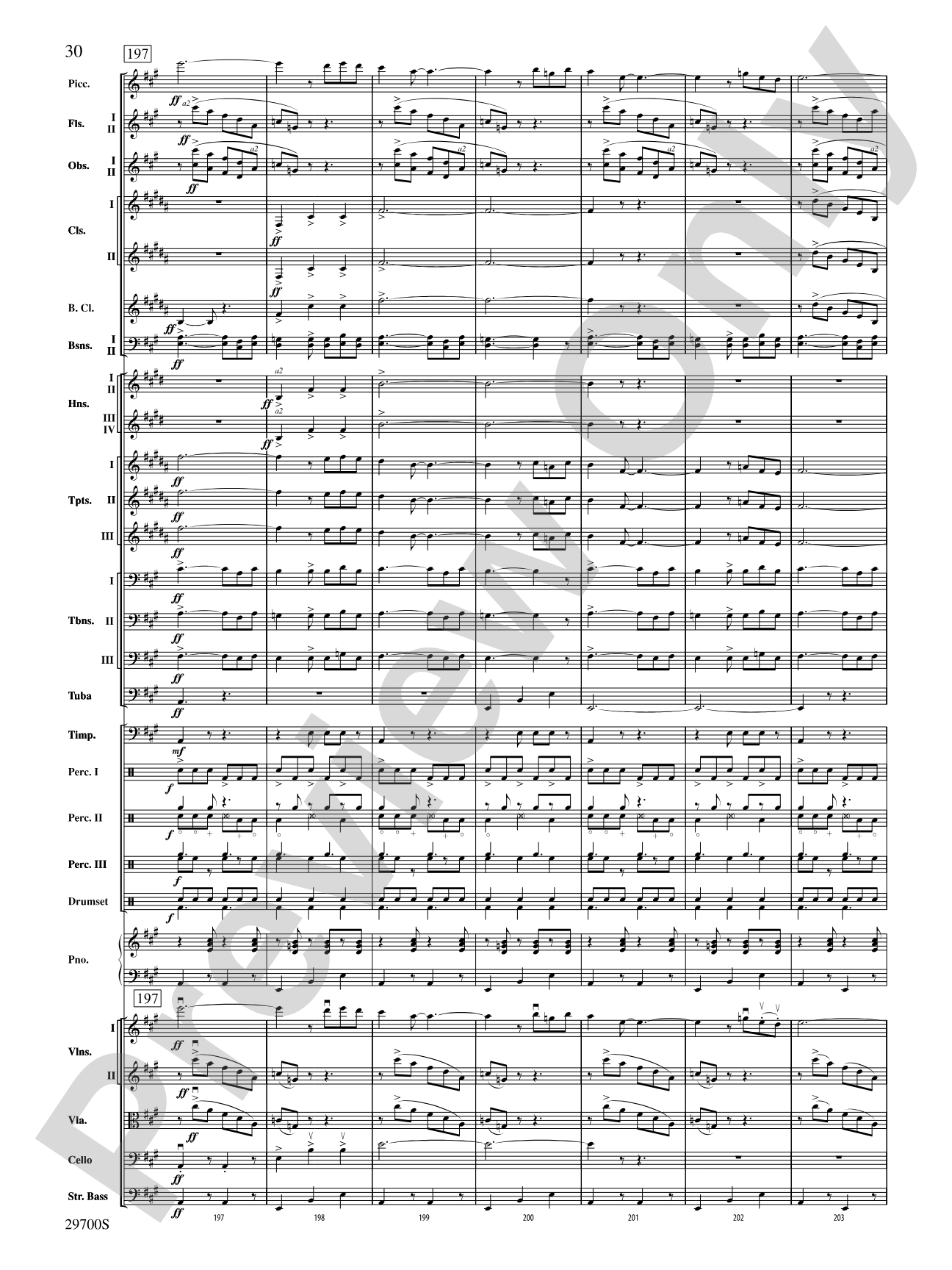 La Suerte de los Tontos (Fortune of Fools): Full Orchestra Conductor Score & Parts