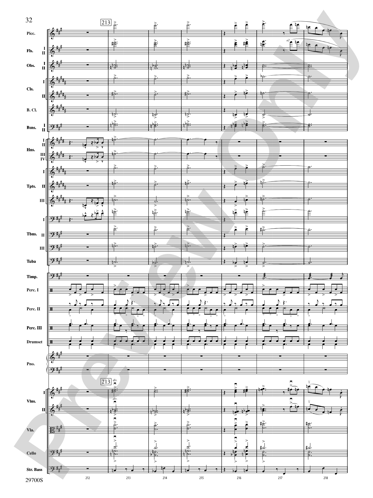 La Suerte de los Tontos (Fortune of Fools): Full Orchestra Conductor Score & Parts