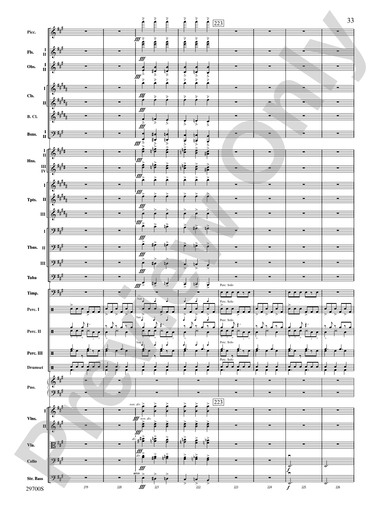 La Suerte de los Tontos (Fortune of Fools): Full Orchestra Conductor Score & Parts