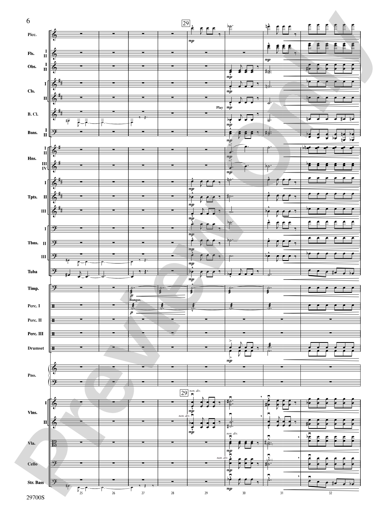 La Suerte de los Tontos (Fortune of Fools): Full Orchestra Conductor Score & Parts