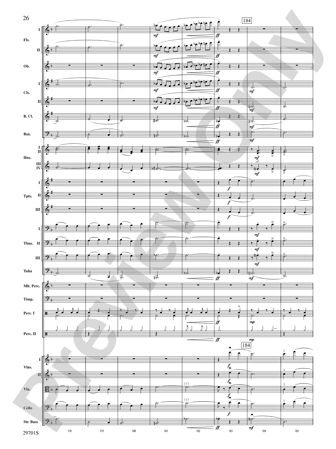 A Most Wonderful Christmas: Full Orchestra Conductor Score & Parts