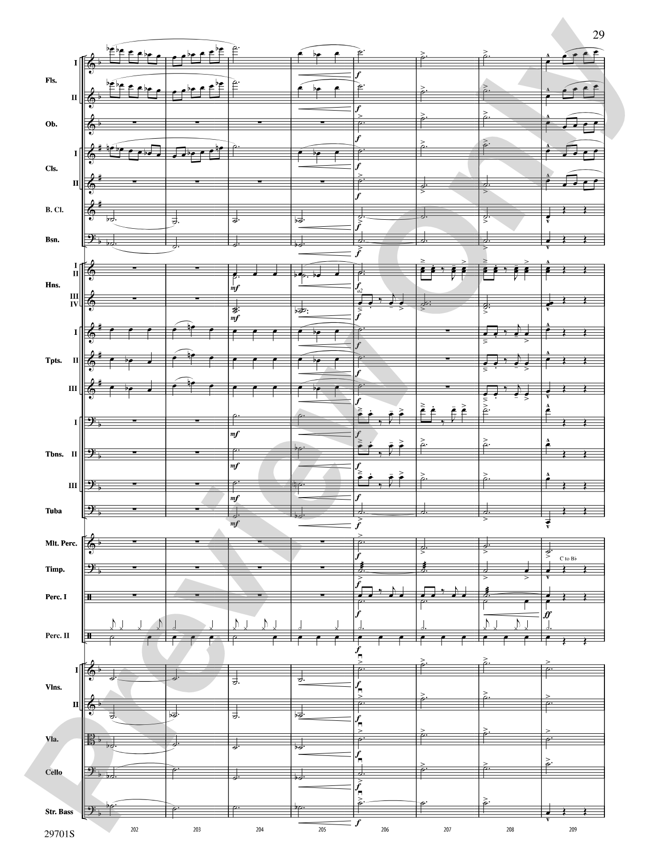 A Most Wonderful Christmas: Full Orchestra Conductor Score & Parts