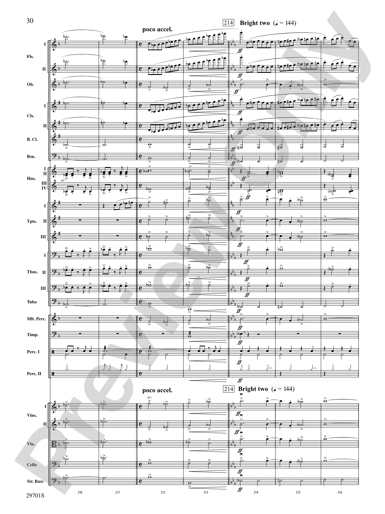 A Most Wonderful Christmas: Full Orchestra Conductor Score & Parts