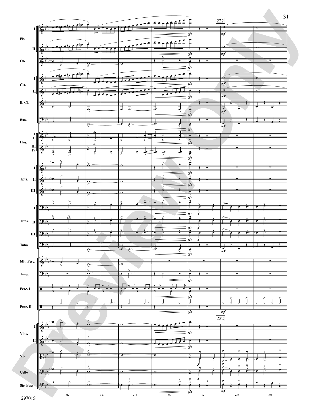 A Most Wonderful Christmas: Full Orchestra Conductor Score & Parts
