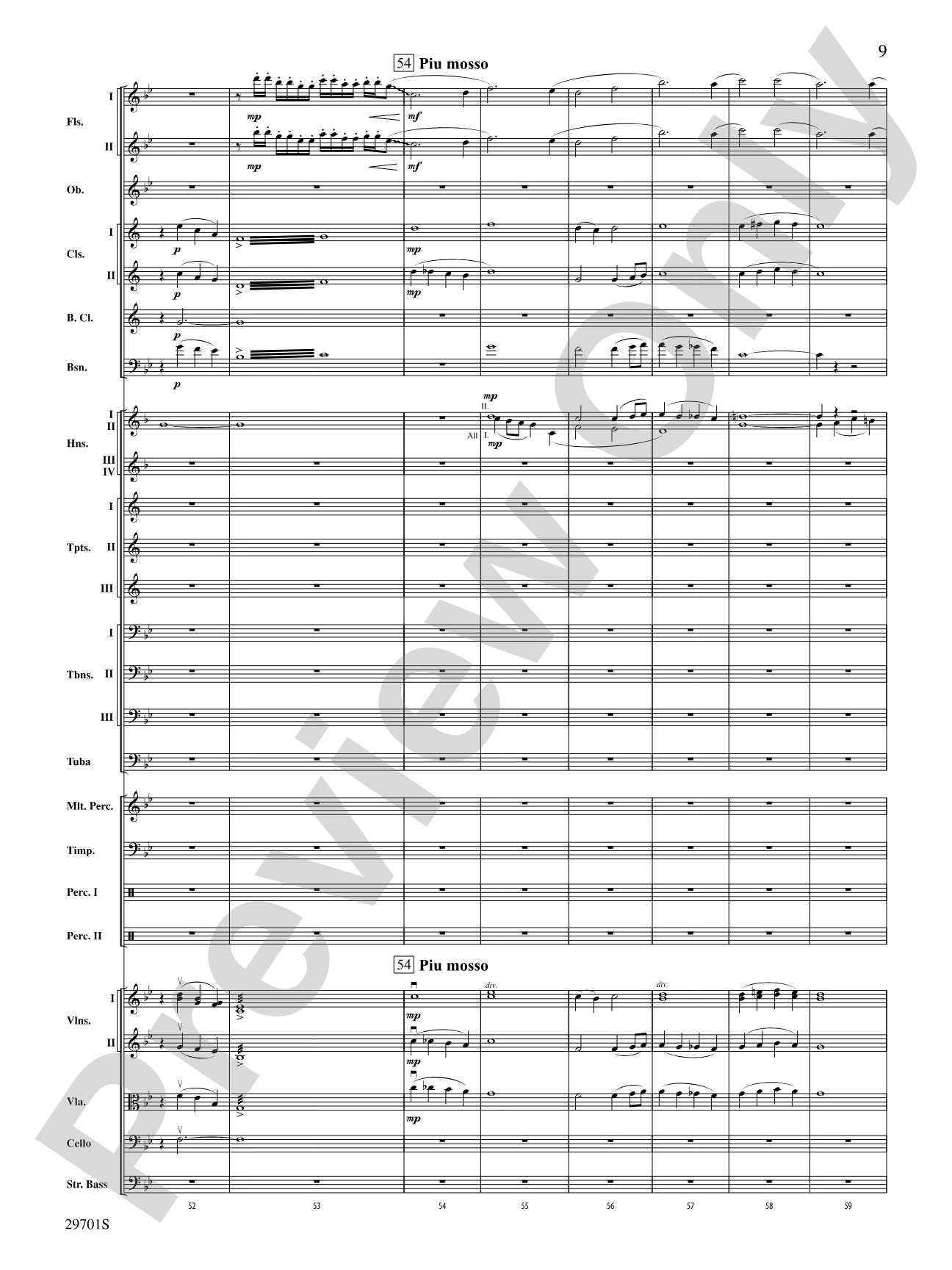 A Most Wonderful Christmas: Full Orchestra Conductor Score & Parts