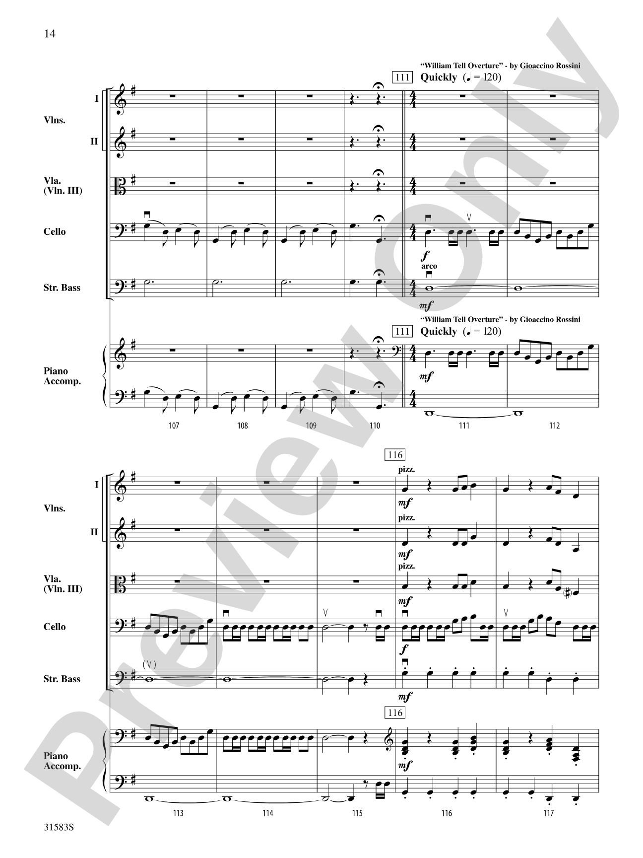 Prelude to the Afternoon on a Farm: String Orchestra Conductor Score & Parts