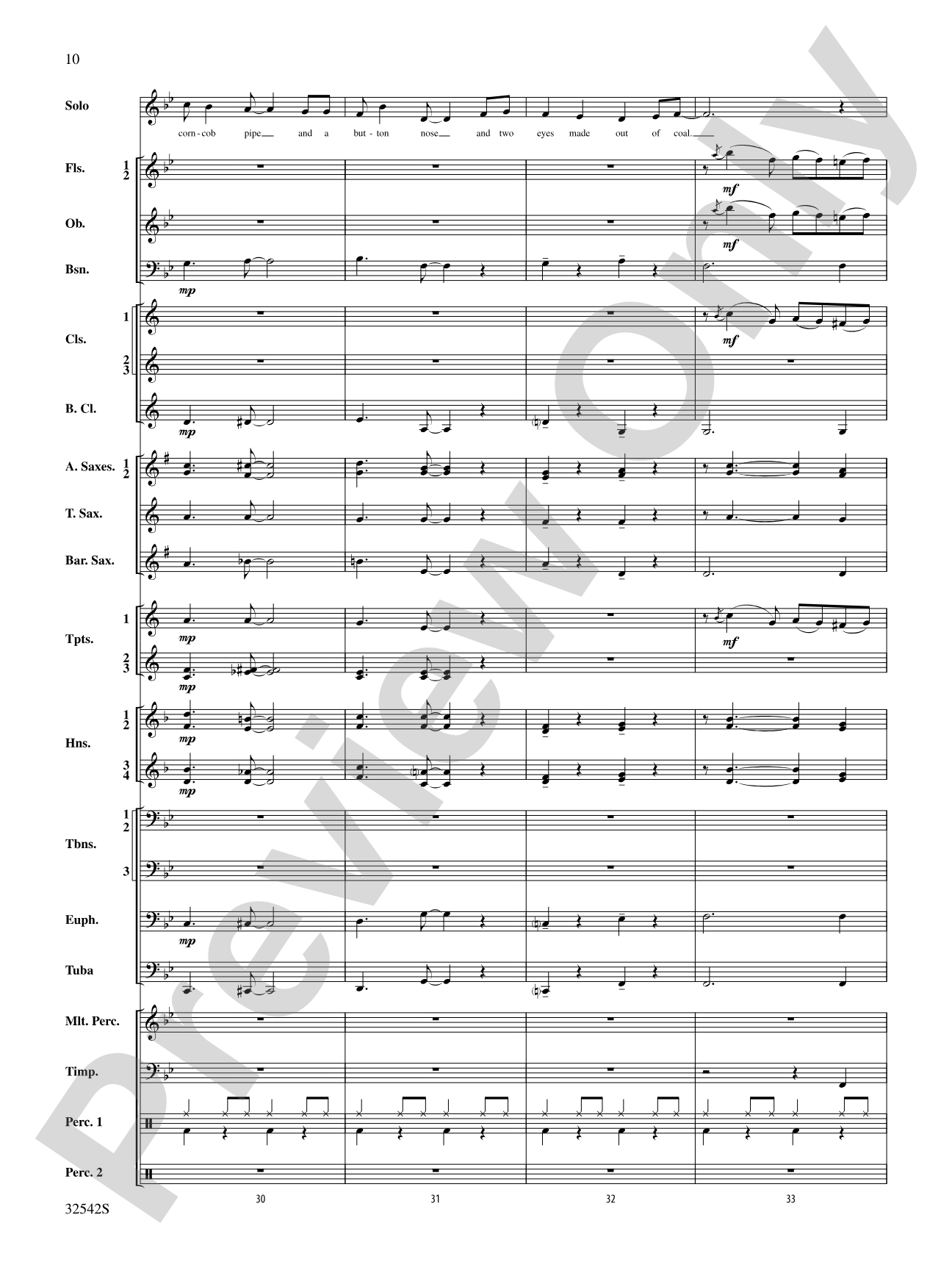 Christmas from the '50s: Concert Band Conductor Score & Parts