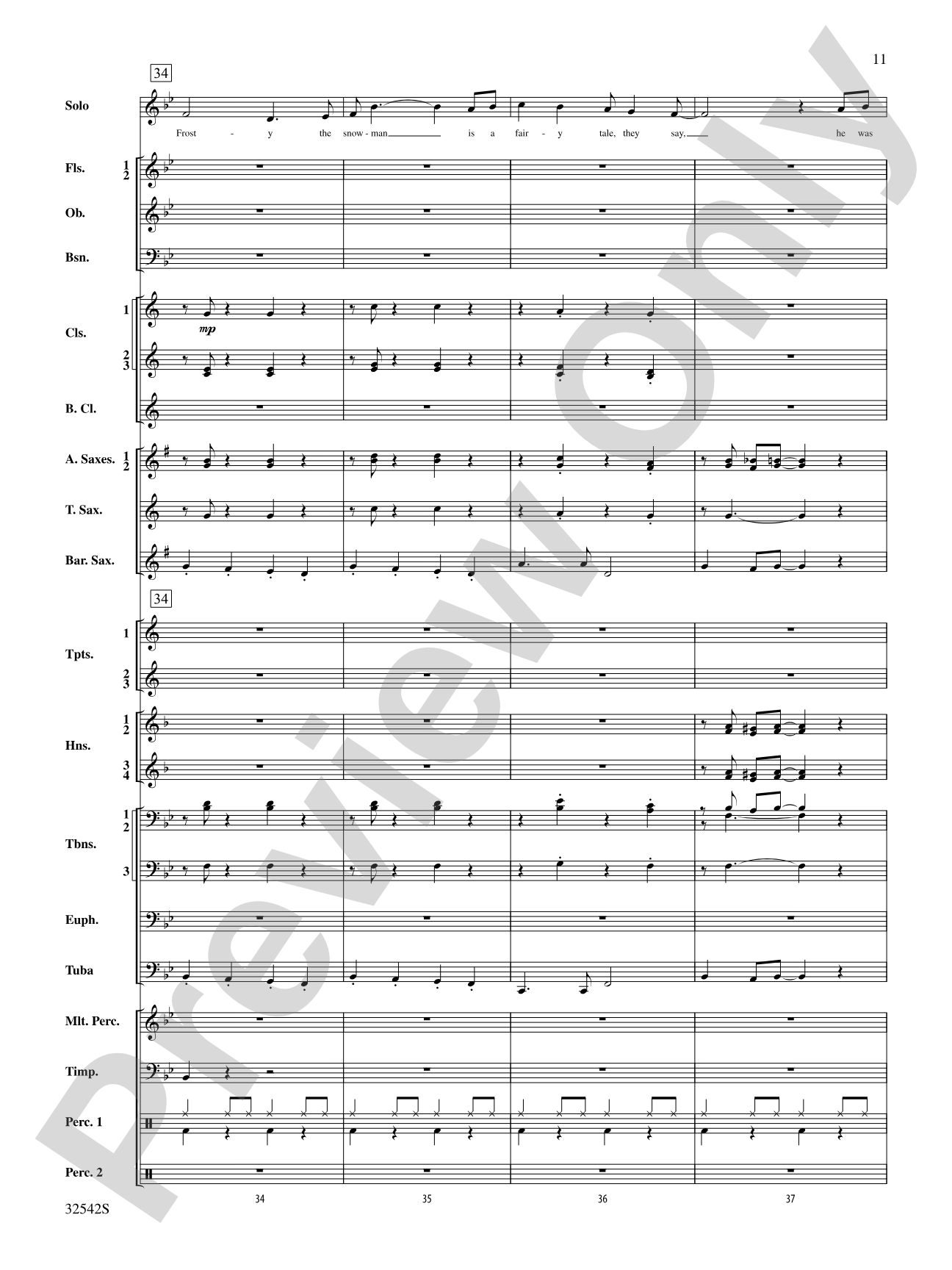 Christmas from the '50s: Concert Band Conductor Score & Parts
