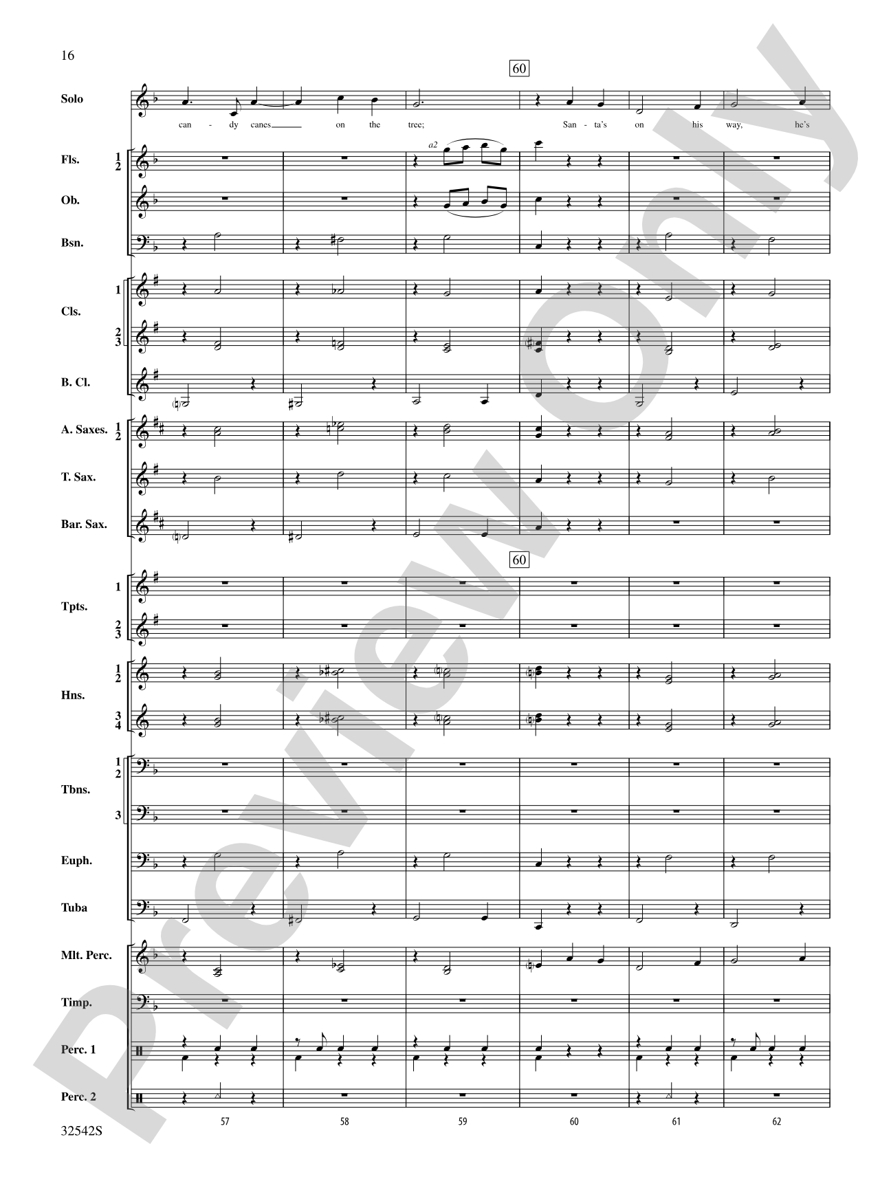 Christmas from the '50s: Concert Band Conductor Score & Parts