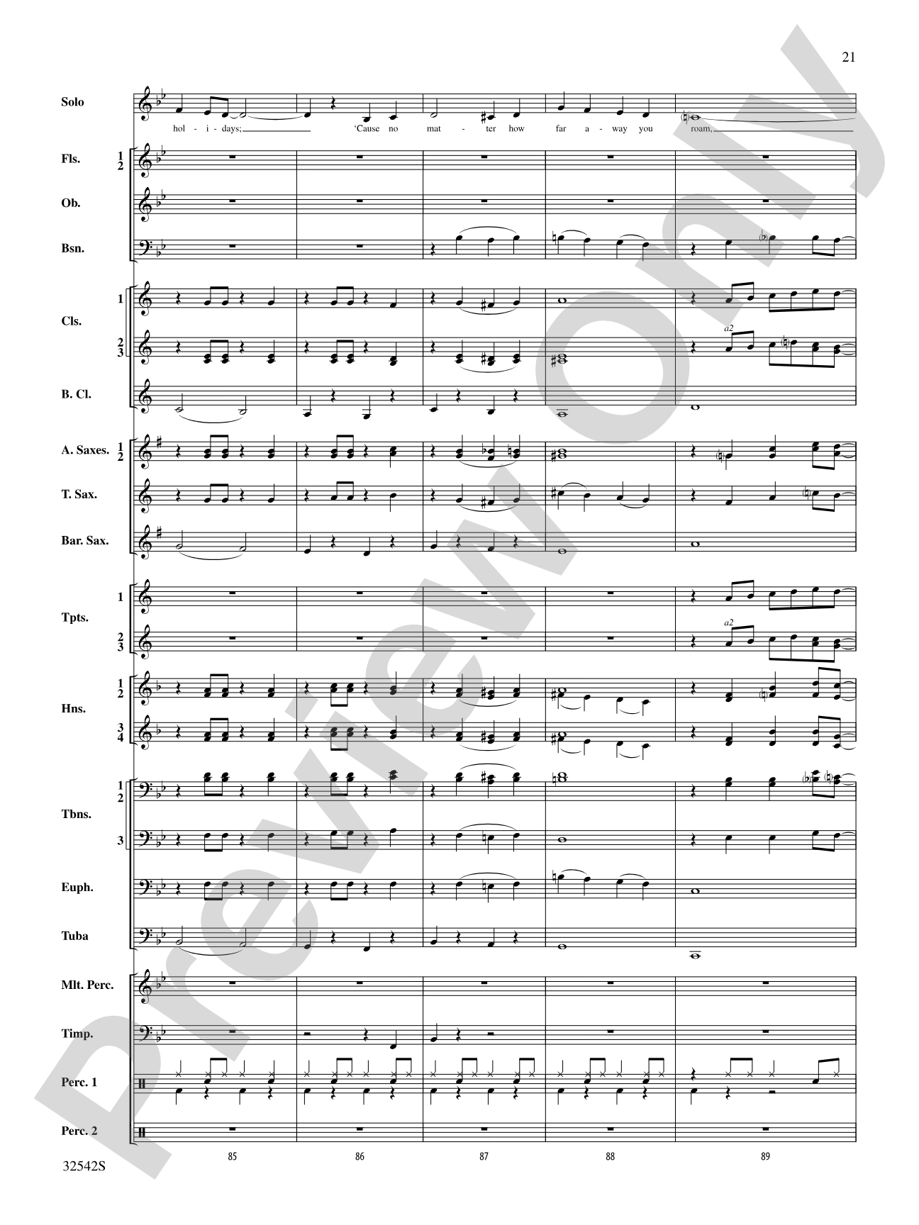 Christmas from the '50s: Concert Band Conductor Score & Parts