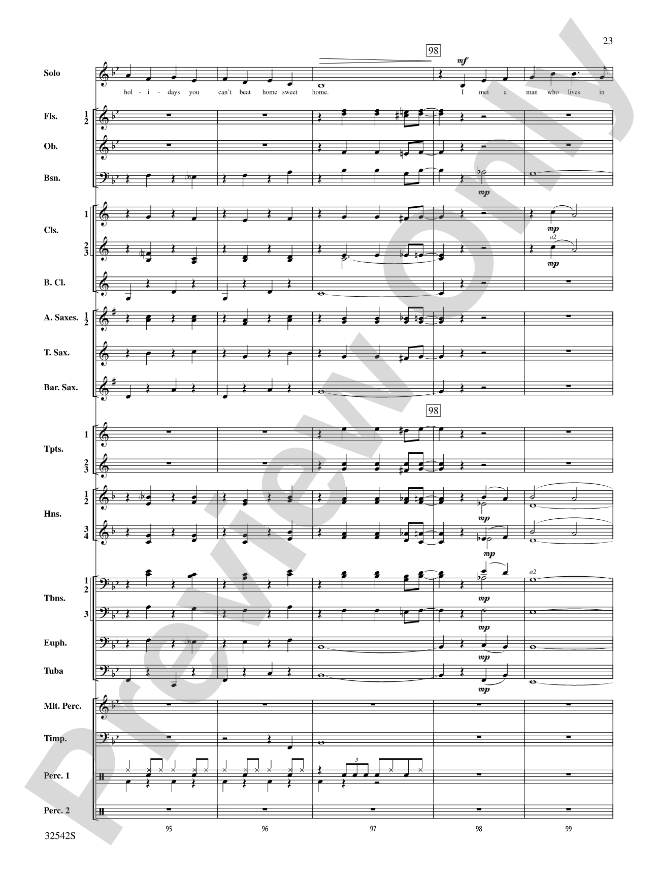 Christmas from the '50s: Concert Band Conductor Score & Parts