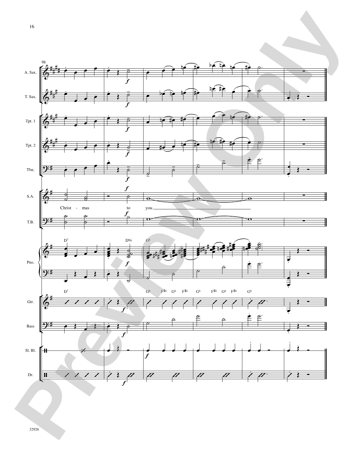 Mele Kalikimaka: Choral SoundPax