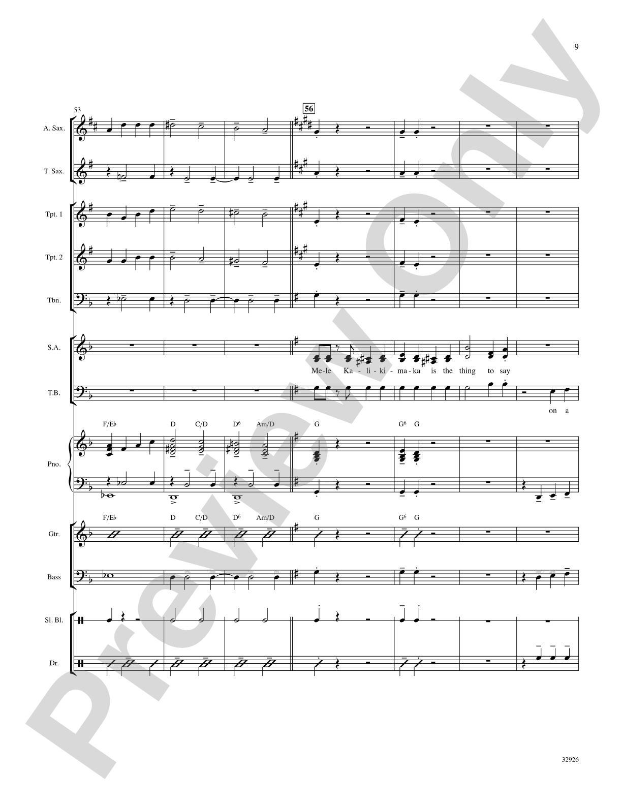 Mele Kalikimaka: Choral SoundPax