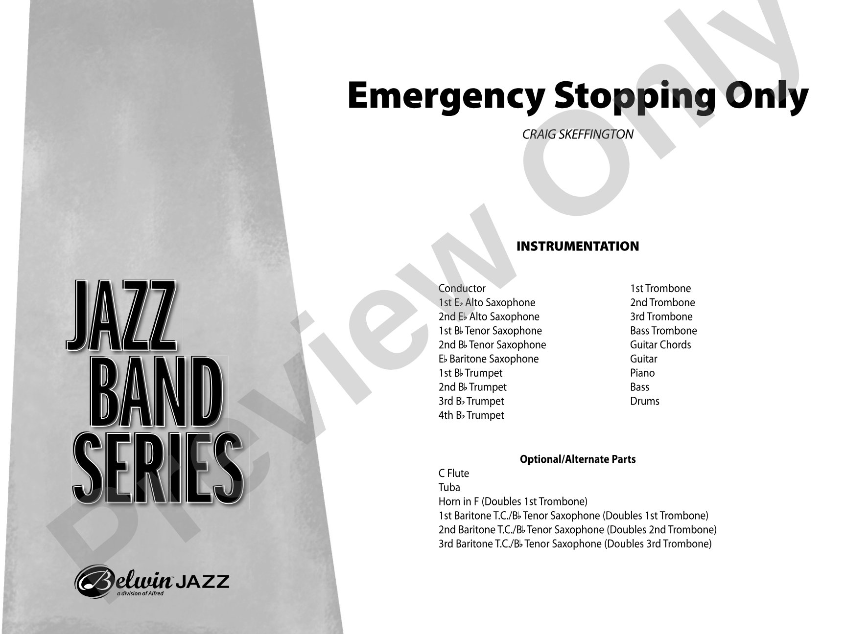 Emergency Stopping Only: Score