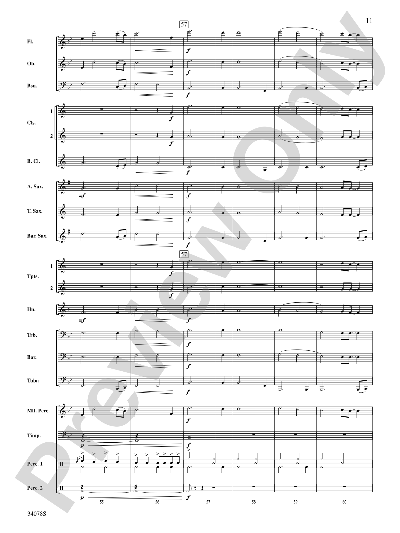 I Told You So: Concert Band Conductor Score & Parts