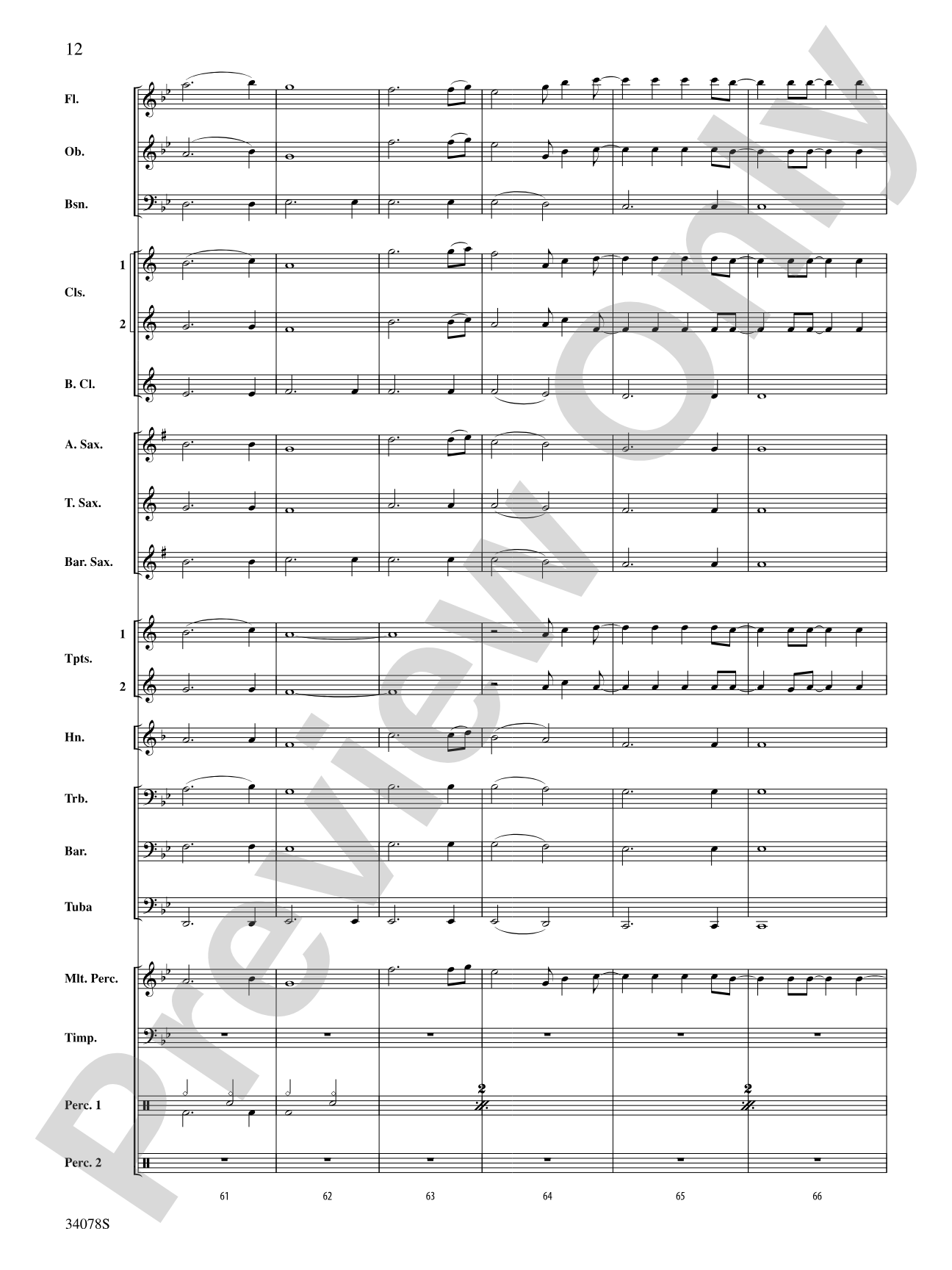I Told You So: Concert Band Conductor Score & Parts