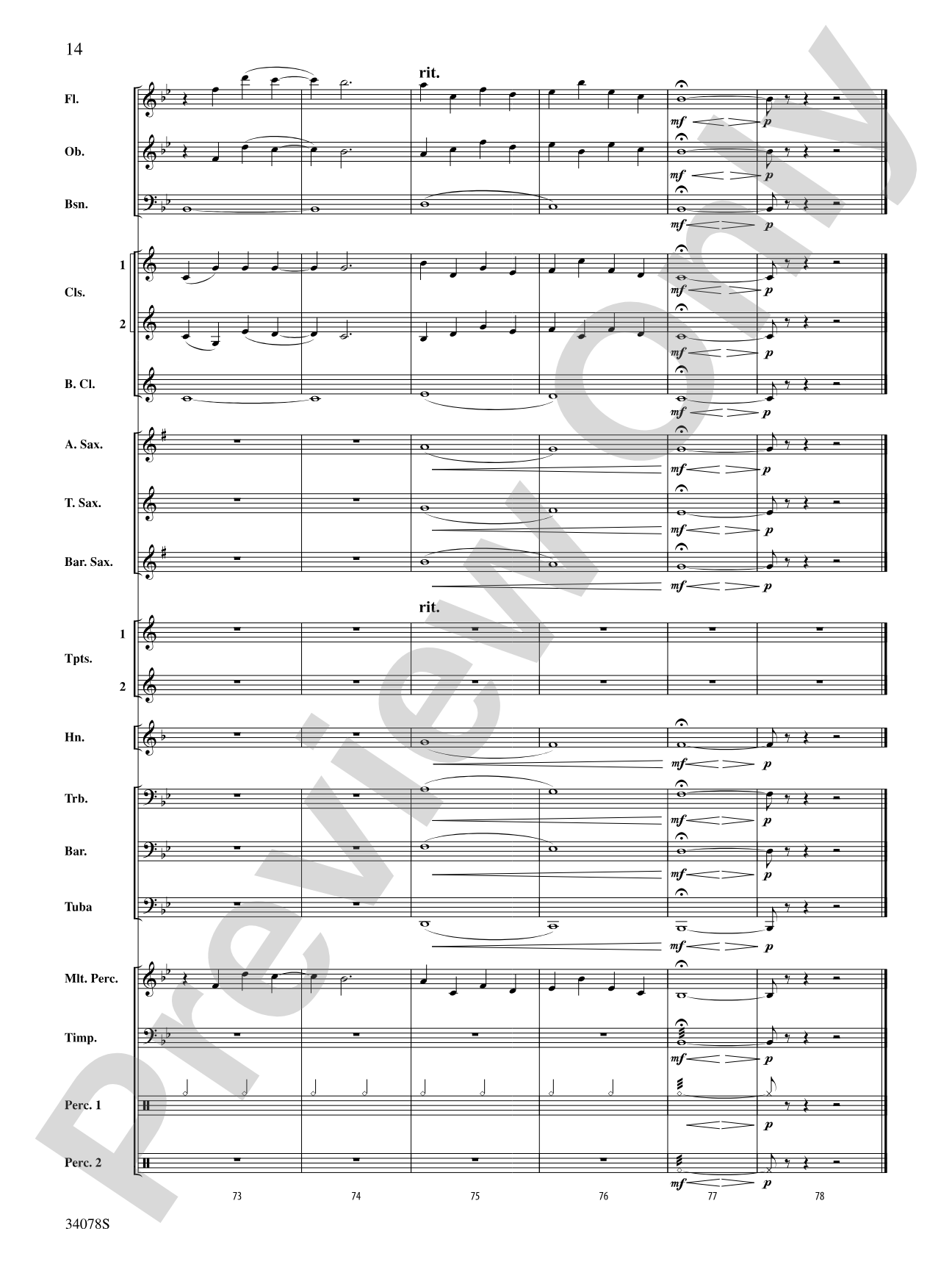 I Told You So: Concert Band Conductor Score & Parts