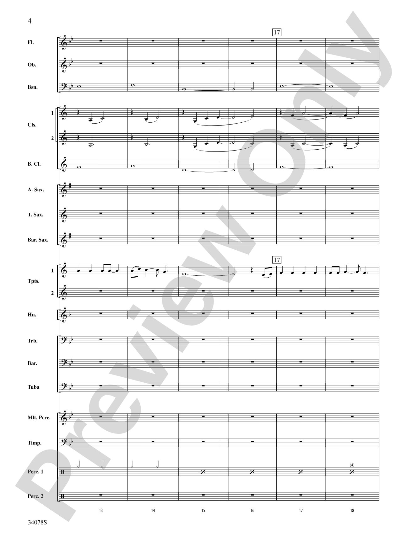 I Told You So: Concert Band Conductor Score & Parts