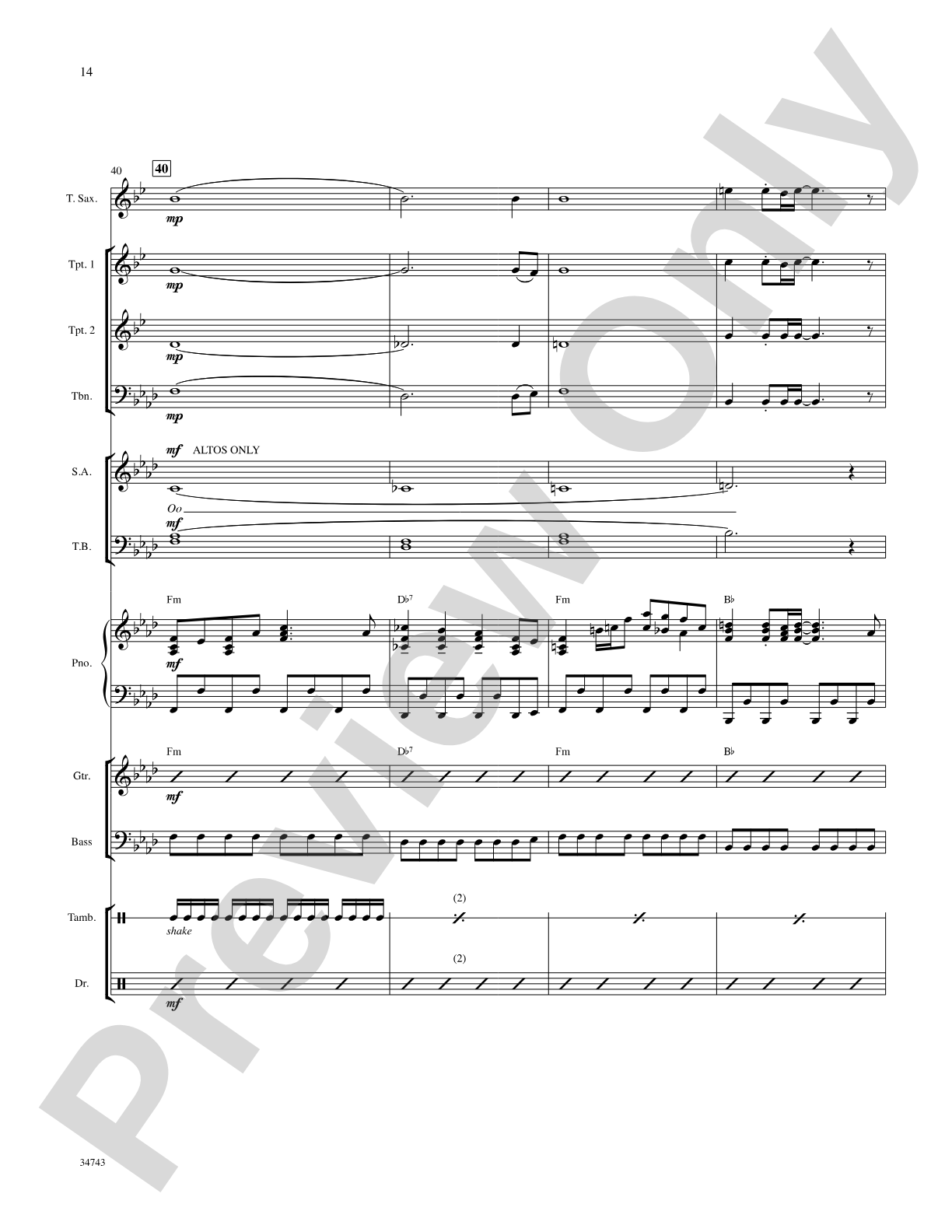 The Letter: Choral SoundPax