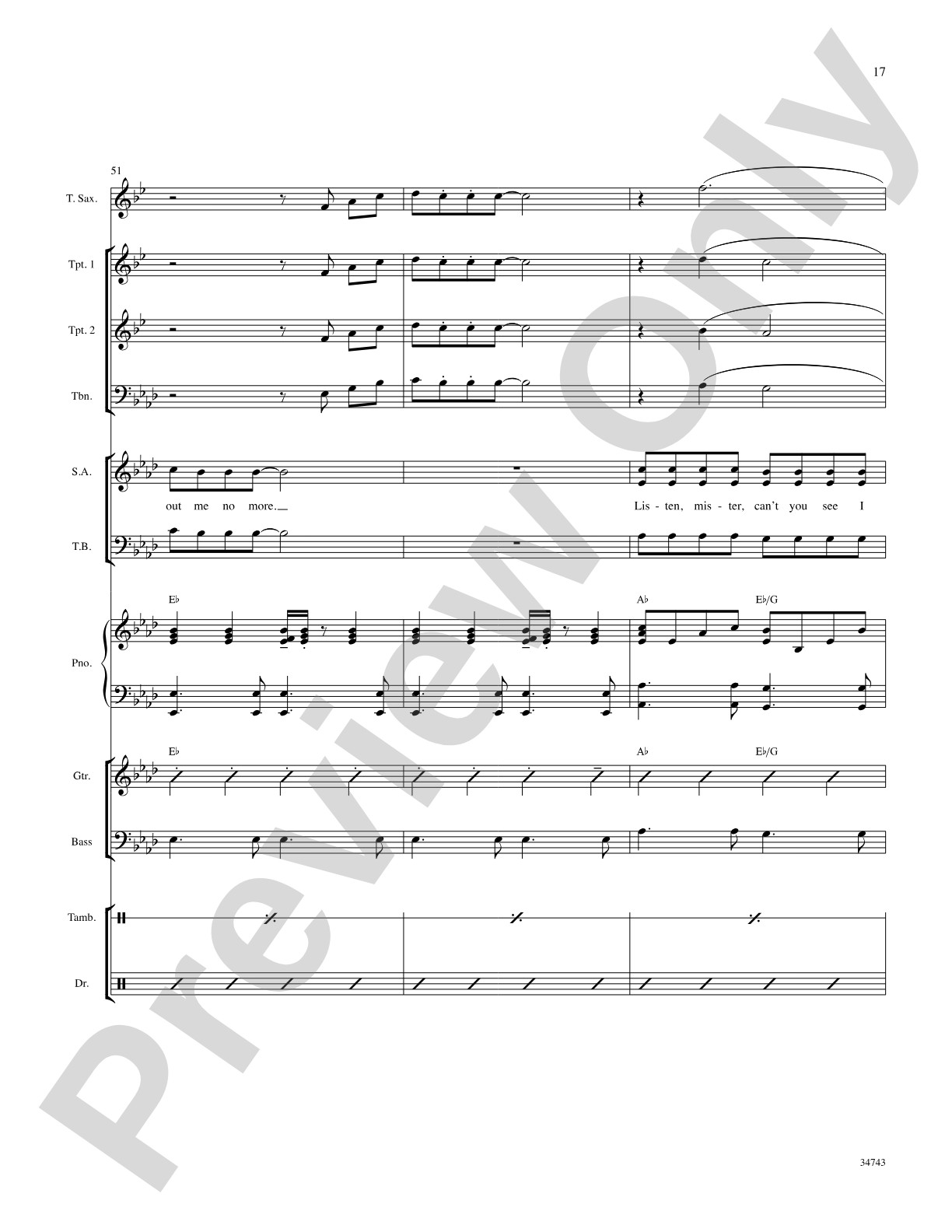 The Letter: Choral SoundPax