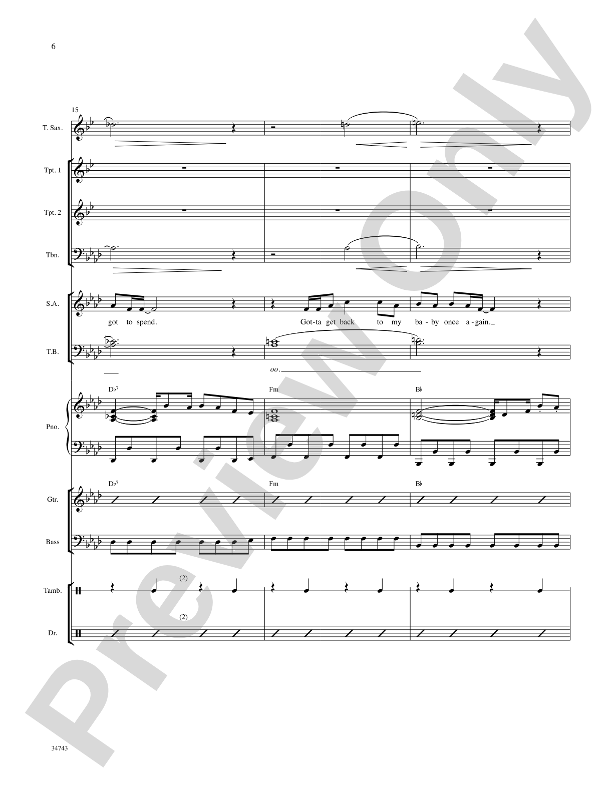 The Letter: Choral SoundPax