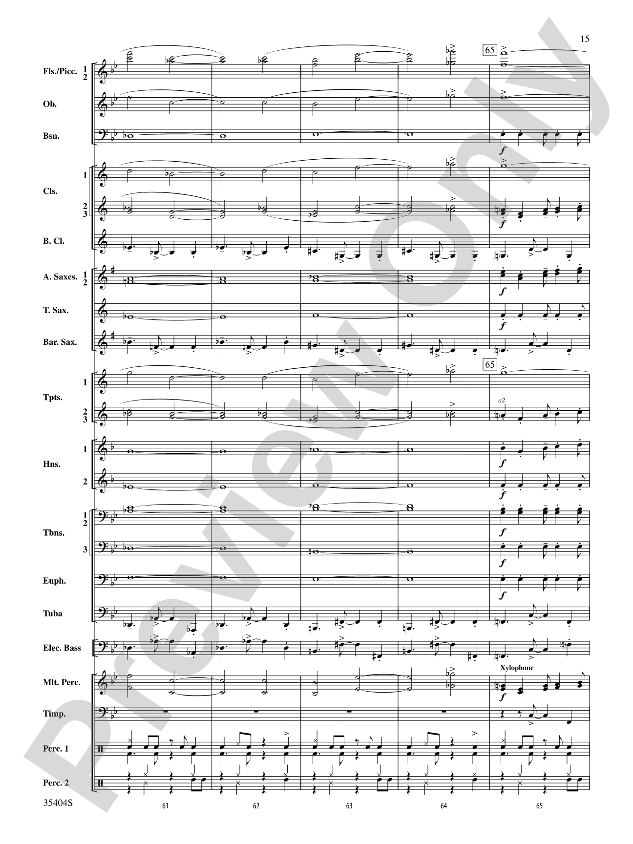Maynard Madness: Concert Band Conductor Score & Parts