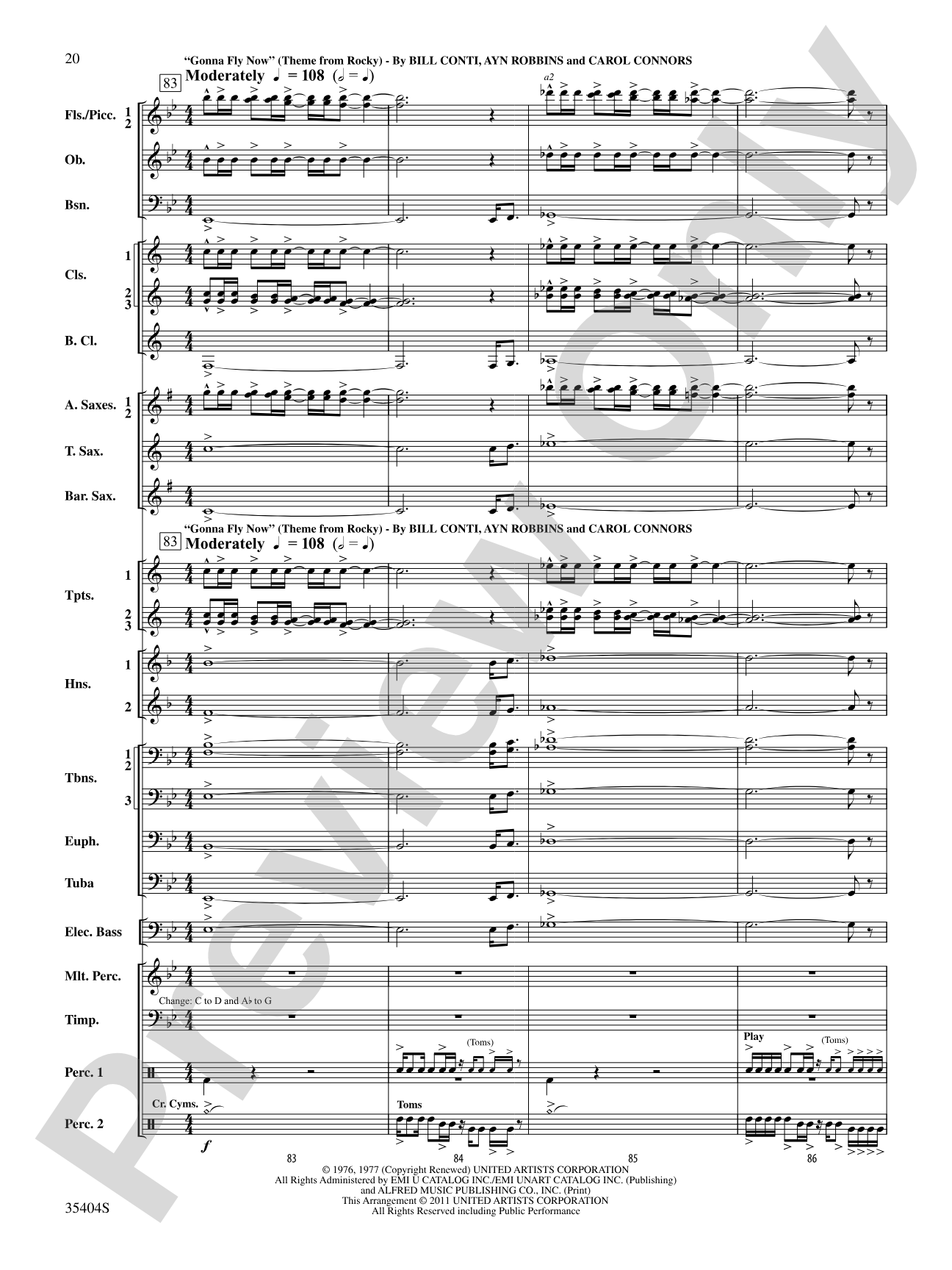 Maynard Madness: Concert Band Conductor Score & Parts