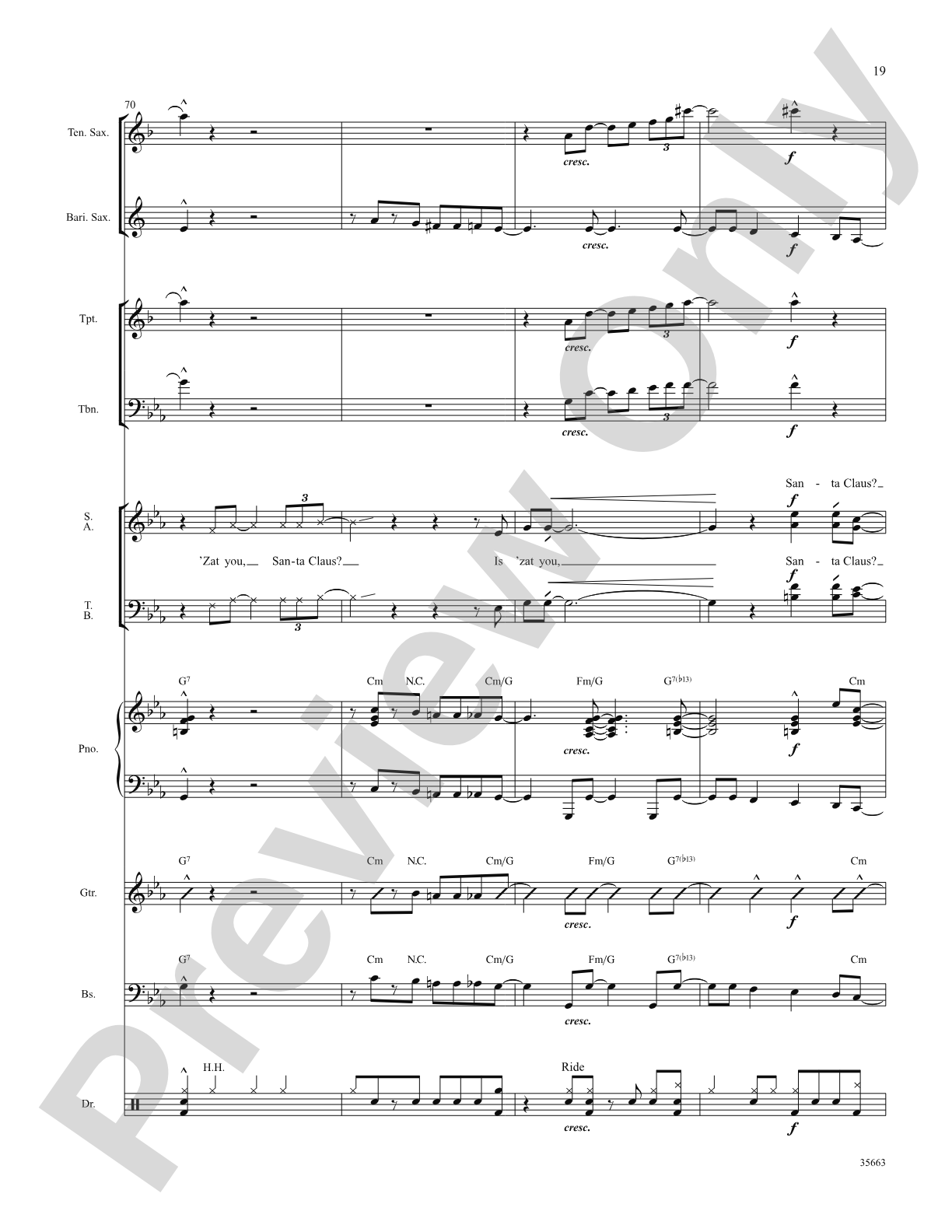 'Zat You, Santa Claus?: Choral SoundPax