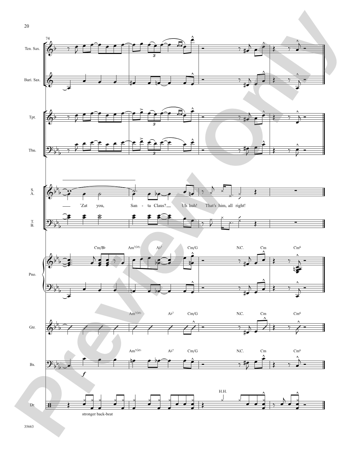 'Zat You, Santa Claus?: Choral SoundPax