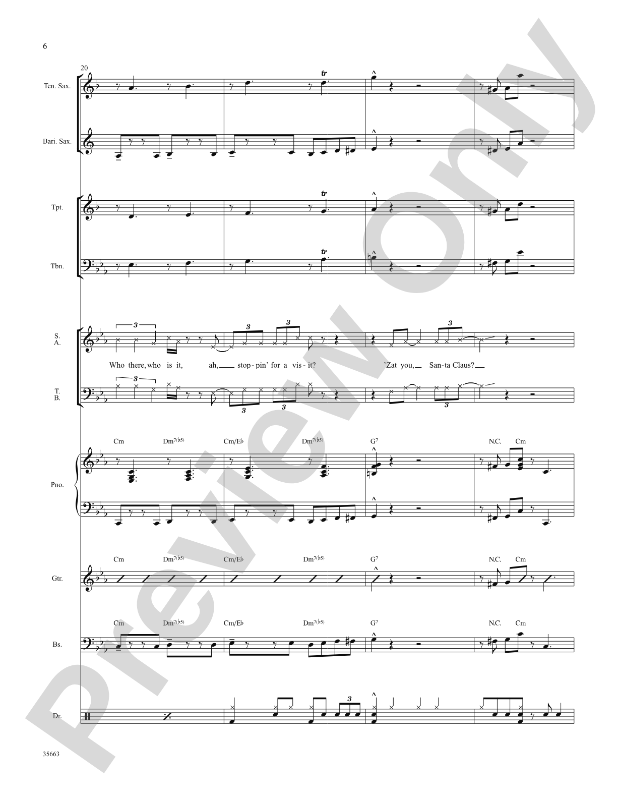 'Zat You, Santa Claus?: Choral SoundPax