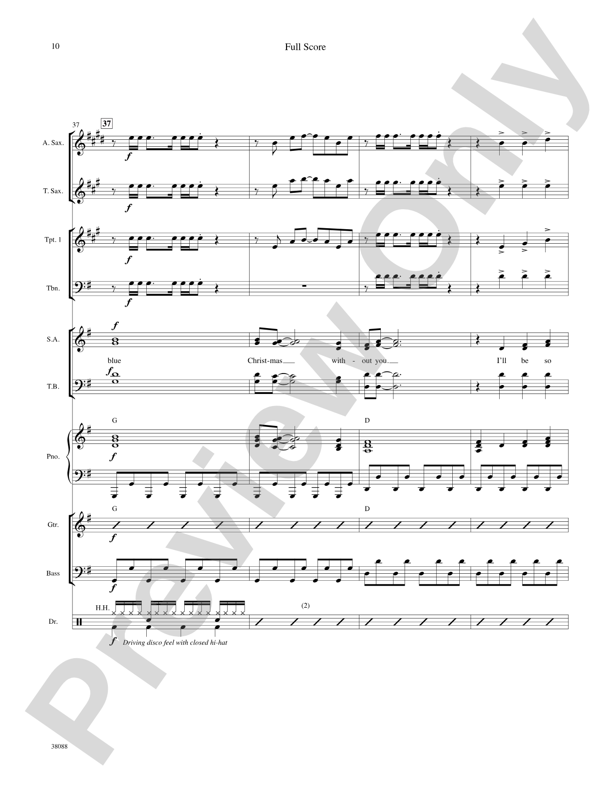 Blue Christmas: Choral SoundPax