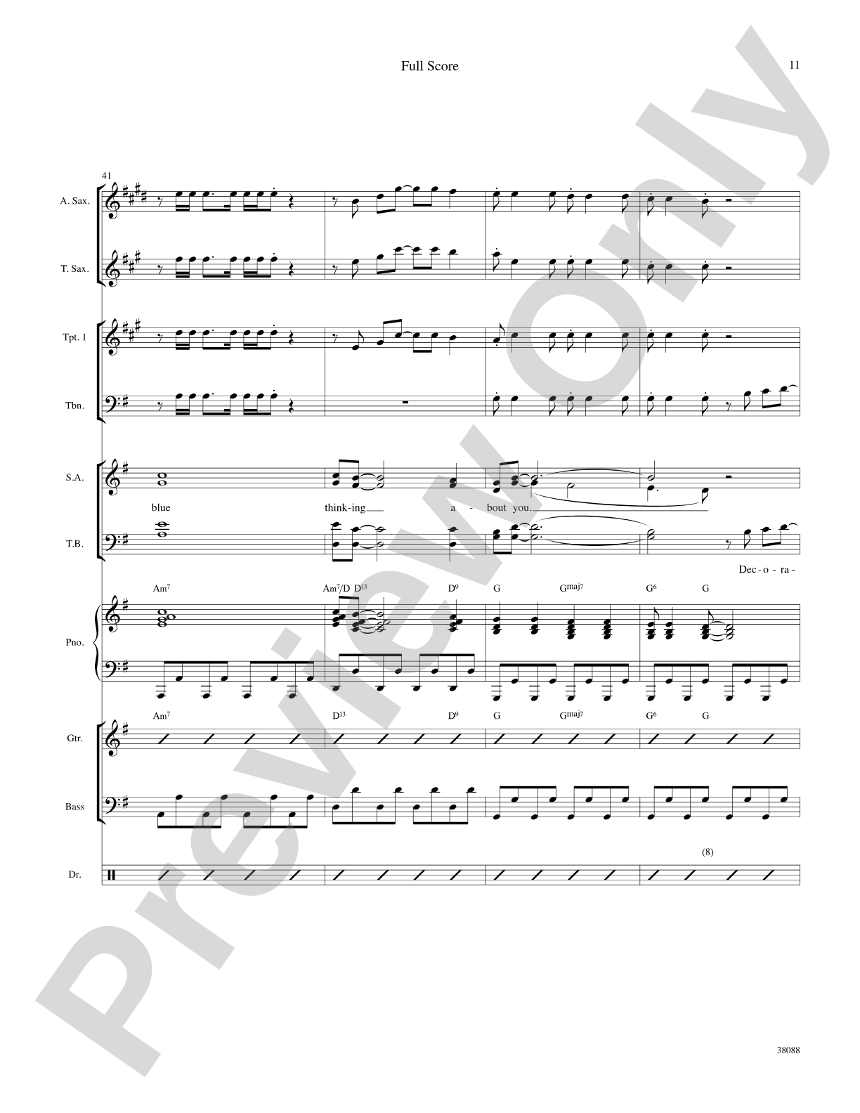 Blue Christmas: Choral SoundPax